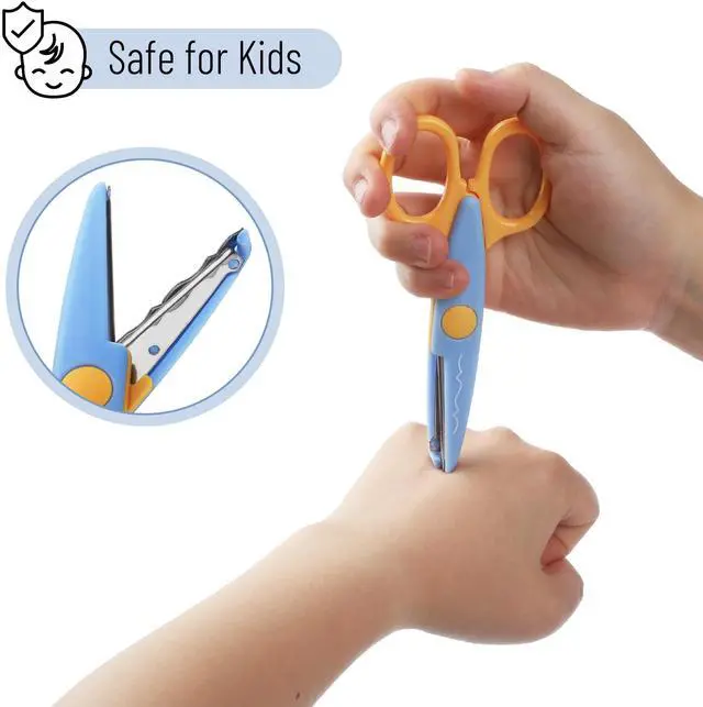 Alt view image 5 of 7 - Craft Scissors Decorative Edge, 6 Pack, Spring Colors