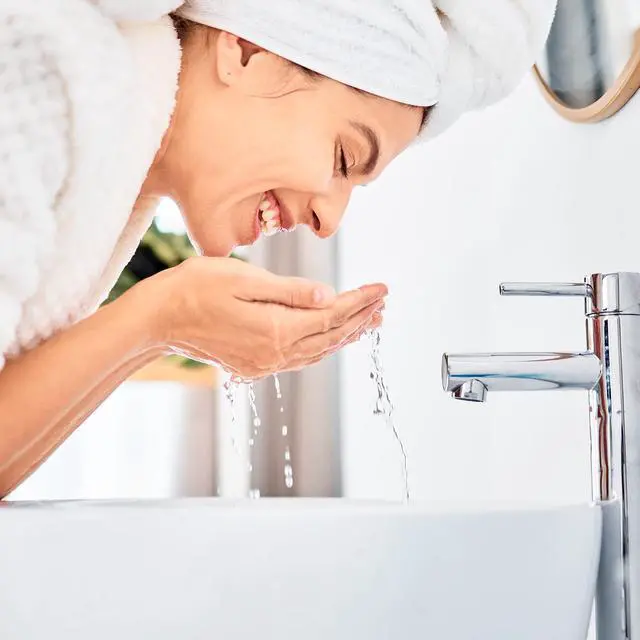 Alt view image 6 of 7 - Exfoliating Face Wash Cleanser, Renewing Salicylic Acid with Ceramides & Vitamin D, Foaming Formula, Smooths Skin, 8 fl oz