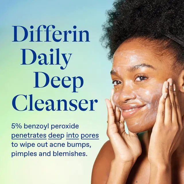 Alt view image 3 of 7 - Acne Face Wash, 5% Benzoyl Peroxide Daily Cleanser, 4oz