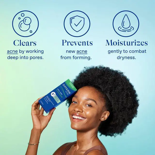 Alt view image 5 of 7 - Acne Face Wash, 5% Benzoyl Peroxide Daily Cleanser, 4oz