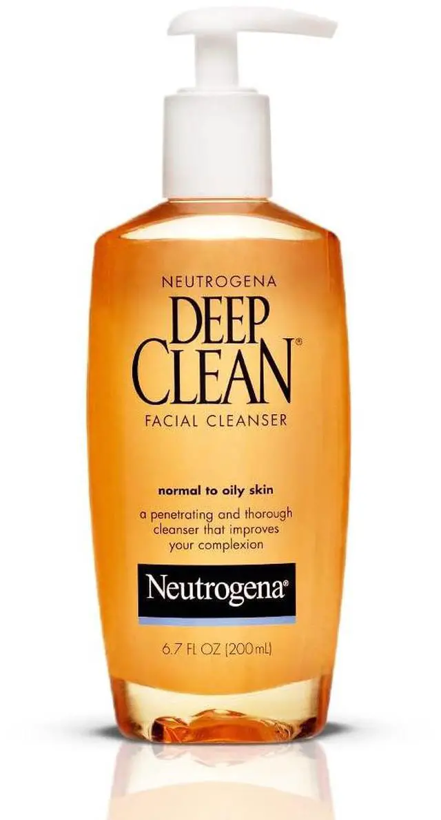 Main image of Deep Clean Daily Facial Cleanser with Beta Hydroxy Acid for Normal to Oily Skin, Alcohol-Free, Oil-Free & Non-Comedogenic, 6.7 fl. oz