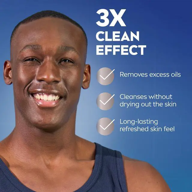 Alt view image 6 of 7 - Sensitive Face Wash with Vitamin E and Chamomile Extract, No Drying Alcohol, Gentle Face Wash for Men with Sensitive Skin, 5 Fl Oz Tube