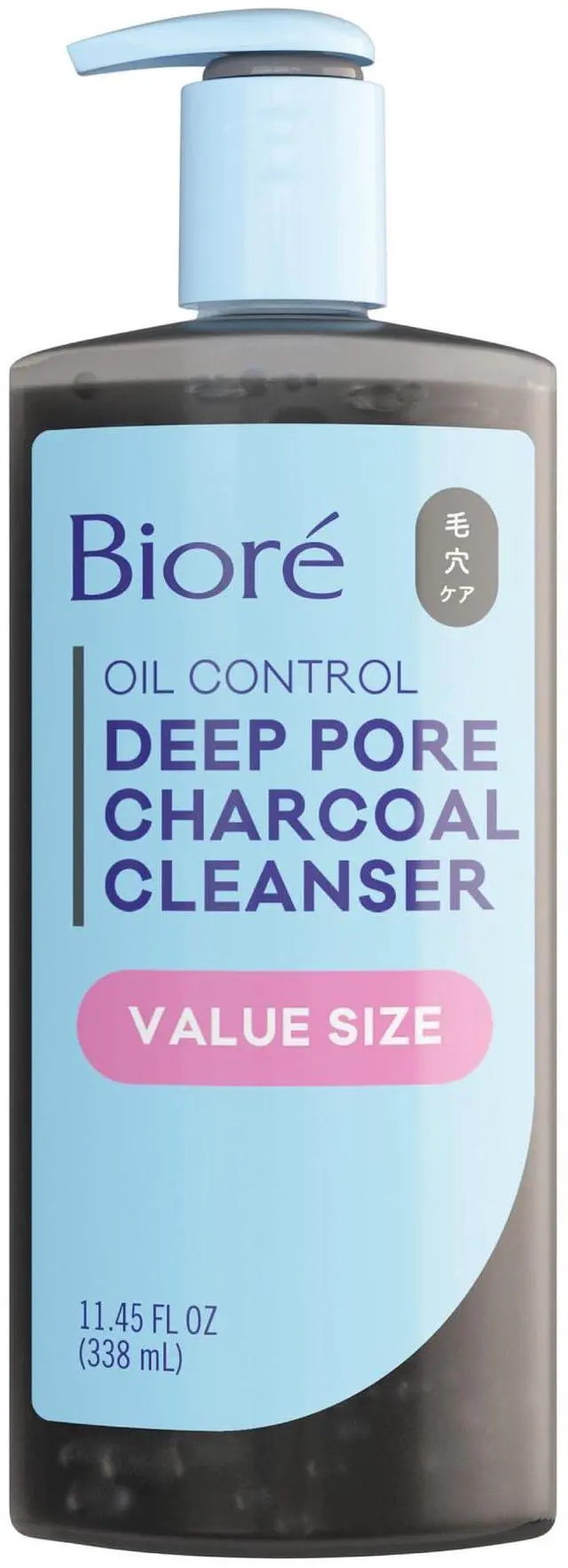 Main image of Deep Pore Charcoal Face Wash For Oily Skin, 11.45 fl oz