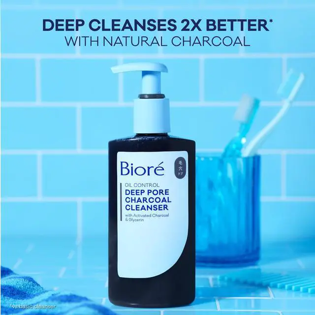 Alt view image 4 of 7 - Deep Pore Charcoal Face Wash For Oily Skin, 11.45 fl oz