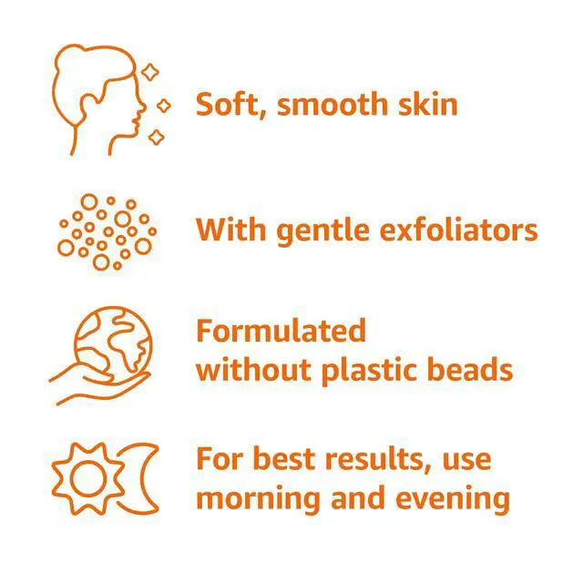 Alt view image 3 of 6 - Gentle Exfoliating Face Wash, Replenishing Daily Facial Cleanser, Refreshing, 6.78 fl oz (Pack of 1)