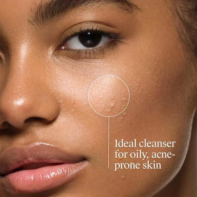 Alt view image 3 of 7 - Oil-Free Acne Face Wash - Facial Cleanser with Salicylic Acid, Daily Cleanser for Oily & Acne-Prone Skin, Clears & Helps Prevent Breakouts, Clear Formula, 9.1 fl. oz. Bottle