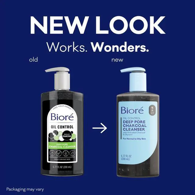 Alt view image 2 of 7 - Deep Pore Charcoal Face Wash For Oily Skin, 6.77 fl oz, 3pk