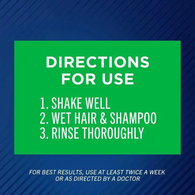 Alt view image 5 of 6 - Moisturizing Anti-dandruff Shampoo with Aloe, 11 fl. oz., Selenium Sulfide 1% (Pack of 2)