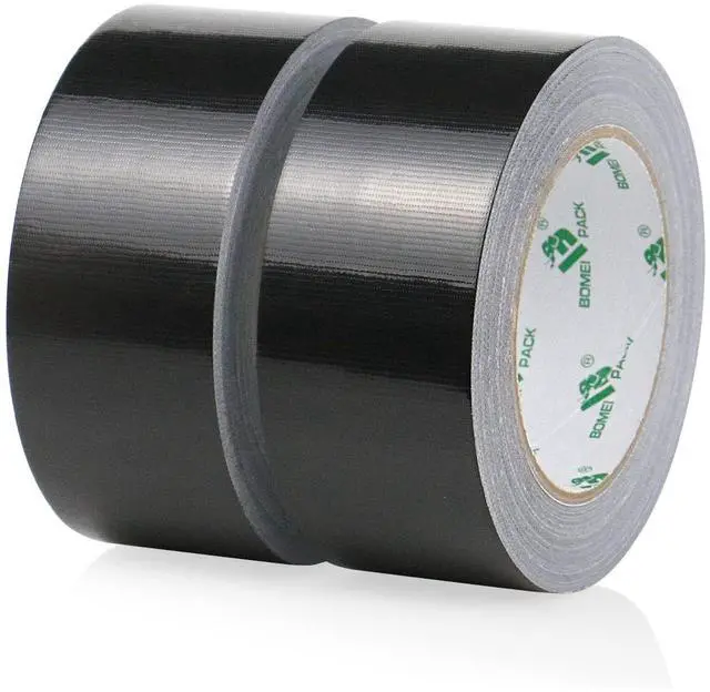Main image of 2 Pack Duct Tape Heavy Duty,9 Mil Thickness,2 Inches x 30 Yards,Strong Industrial Strength,Flexible,No Residue,Waterproof and Tear by Hand,Multi-Use for Indoor & Outdoor Repairs(Black)