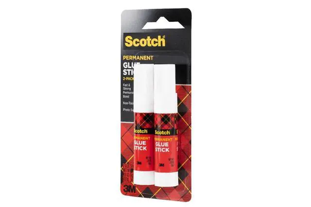 Alt view image 6 of 7 - Permanent Glue Sticks, Acid-Free Non-Toxic Adhesive (2-Pack) Strong & Fast Bond, No-Mess Application for Paper, Photos, Crafts