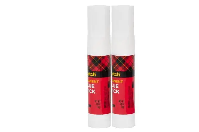 Alt view image 7 of 7 - Permanent Glue Sticks, Acid-Free Non-Toxic Adhesive (2-Pack) Strong & Fast Bond, No-Mess Application for Paper, Photos, Crafts