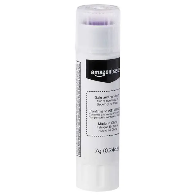 Alt view image 3 of 3 - Purple Washable School Glue Sticks for Classroom Supplies and Craft Projects, Dries Clear, 0.24-oz Stick, 60-Pack
