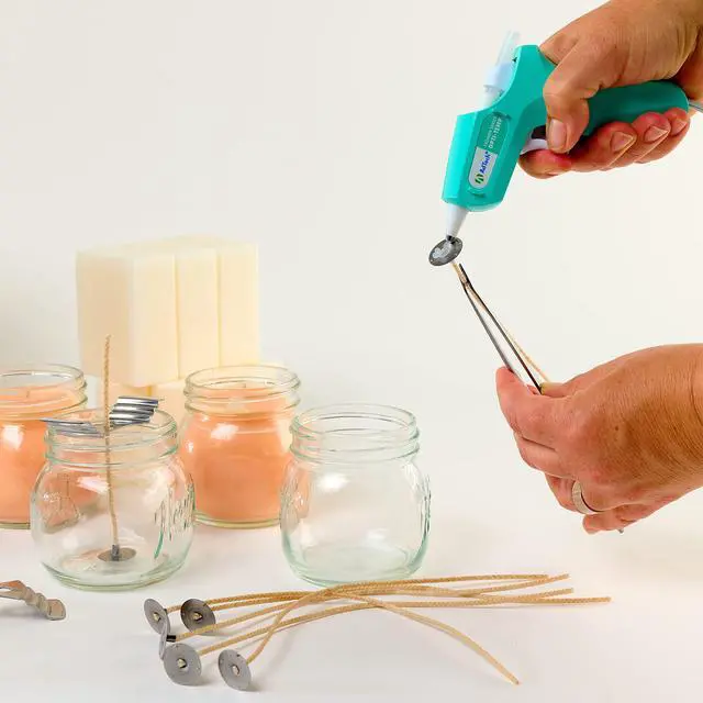 Alt view image 5 of 6 - Hot Glue Sticks, 4 Inch Mini Size, Clear (550 Sticks) | Multi-Temperature, Quick Bonding for Crafting, DIY & School Projects | Fits Mini Glue Guns | Made in the USA