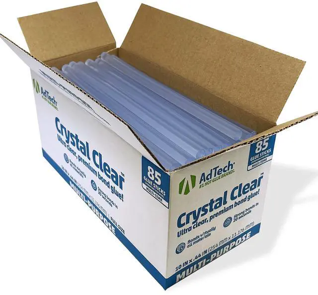 Main image of Hot Glue Sticks 10" Full Size, Clear, 85 Sticks