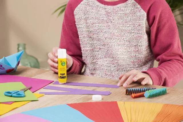 Alt view image 5 of 7 - Stic Glue Stick - Strong and Fast, Solvent Free Adhesive - Clear Application - 40g - Pack of 2