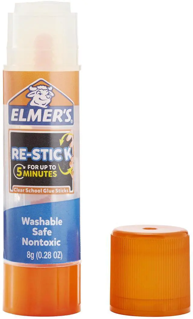 Alt view image 4 of 7 - Disappearing Purple Glue Sticks with Bonus Re-Stick Glue Stick, 6 + 1 Pack