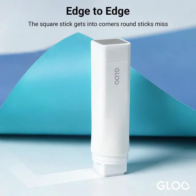 Alt view image 3 of 7 - Gloo Square Glue Stick, Firm Stick, Small Size, Pack of 5 (TA-G301-5P)
