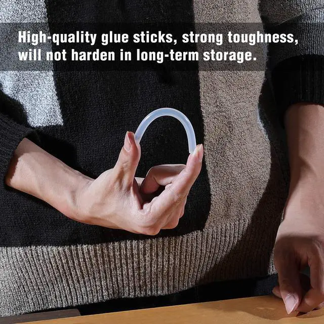 Alt view image 6 of 7 - Full Size Hot Glue Sticks, 100-Pack, 0.43" x 4 Inches