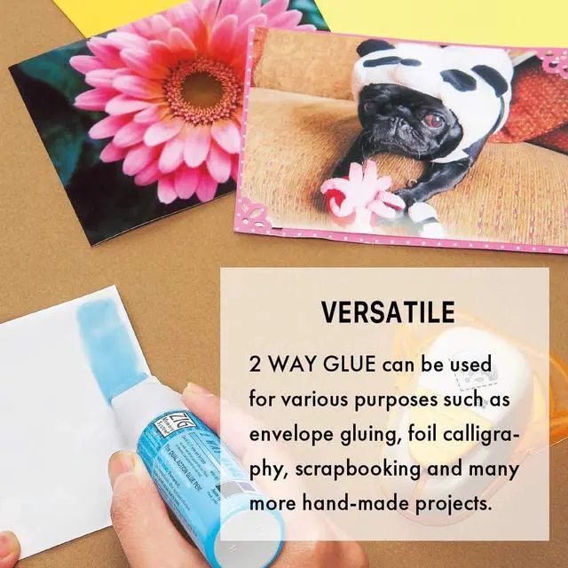 Alt view image 4 of 6 - Kuretake Zig 2 Way Glue Stick Pen, Board Tip,15mm Tip, AP-Certified, Made in Japan