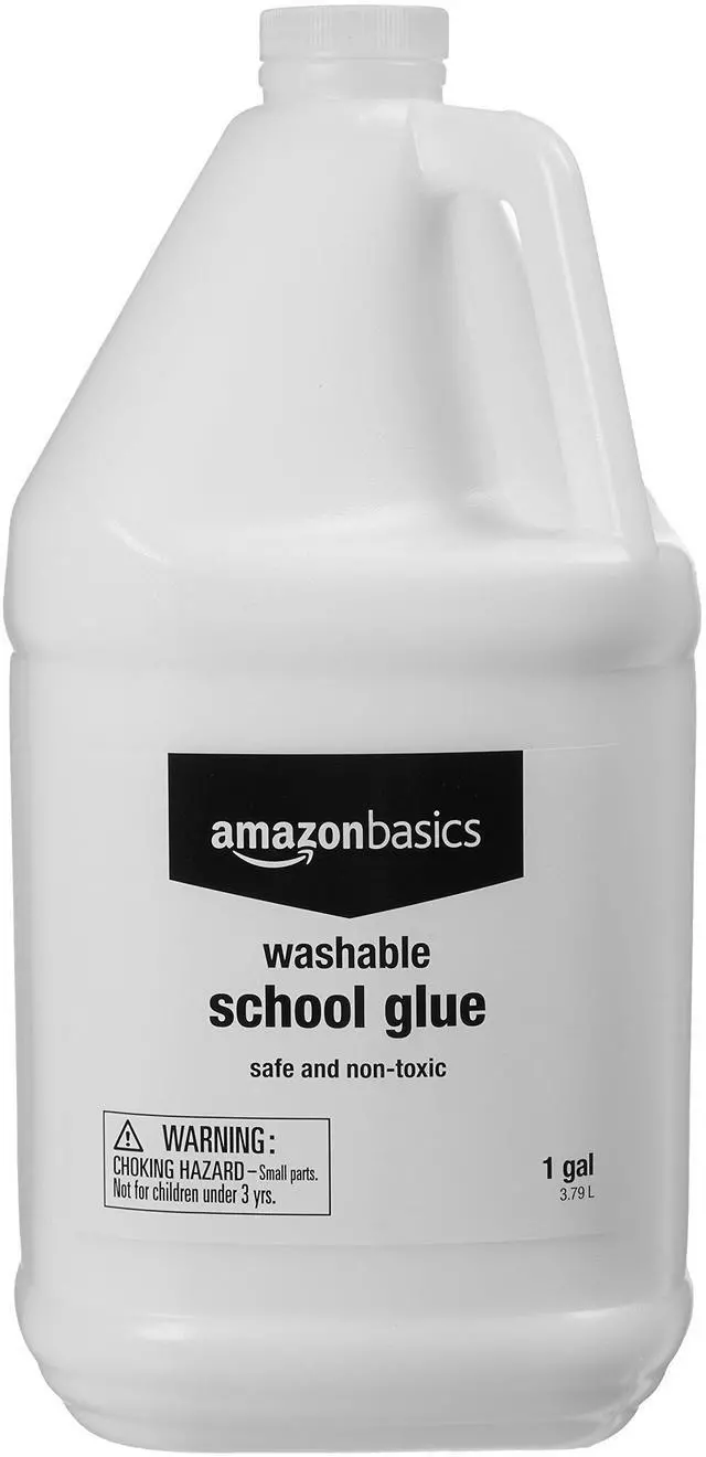 Main image of All Purpose Washable School Craft Liquid Glue for Making Slime, Arts and Crafts, White, 1 Gallon, Single Pack