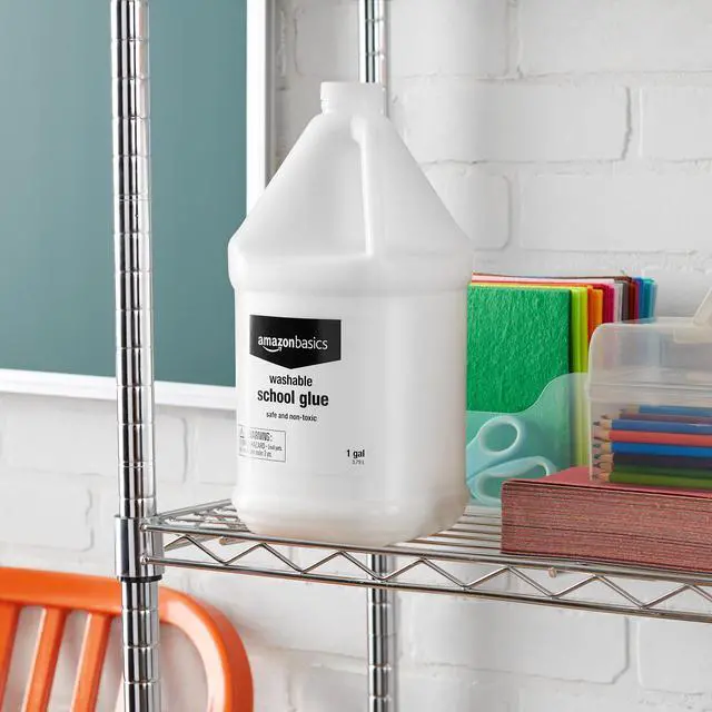 Alt view image 4 of 5 - All Purpose Washable School Craft Liquid Glue for Making Slime, Arts and Crafts, White, 1 Gallon, Single Pack