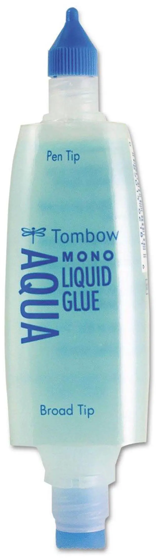 Main image of 52180 MONO Aqua Liquid Glue, 1.69 Ounce, 1-Pack. Dual Tip Dispenser for Precise to Full Coverage Application that Dries Clear.