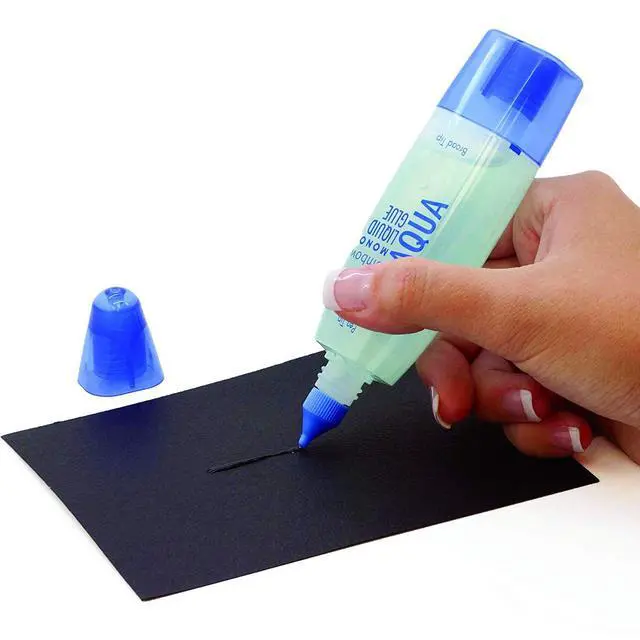 Alt view image 3 of 4 - 52180 MONO Aqua Liquid Glue, 1.69 Ounce, 1-Pack. Dual Tip Dispenser for Precise to Full Coverage Application that Dries Clear. (3-Pack)