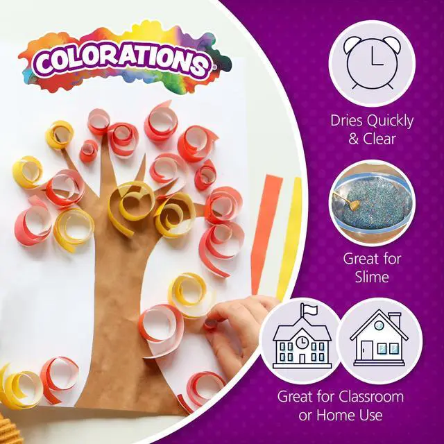 Alt view image 2 of 7 - Washable Clear Glue, 1 Gallon, Non-Toxic, Great for Slime