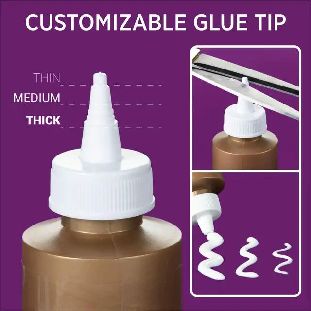 Alt view image 3 of 7 - Original Tacky Glue, All Purpose Adhesive, Perfect for Crafts and DIY Projects, Dries Fast and Clear, 2 fl oz 6-Pack