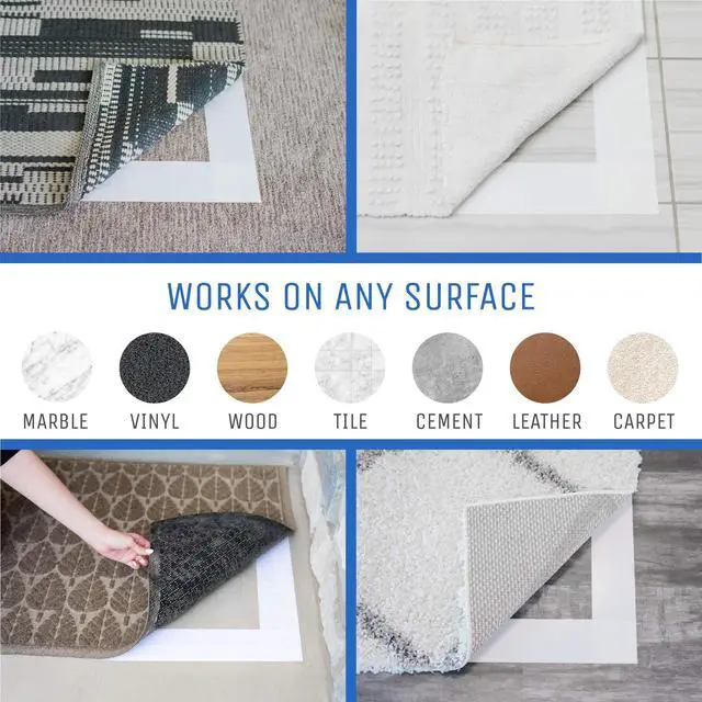 Alt view image 2 of 6 - Strongest Double Sided Carpet Tape, 2 Inch by 40 Yard, 120 feet! 2X More! 5 Stars Professional Grade, Industrial Strength, Heavy Duty Rug and Carpet Underlayment Adhesive