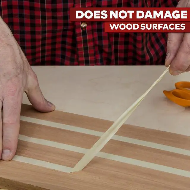 Alt view image 6 of 7 - Double Sided Woodworking Tape 2 Inch x 90 Feet, Heavy Duty Residue-Free Double Sided Masking Tape for Router Templates, High Speed CNC Router, MDF Edge Banding, and Zero Clearance and Gap Cuts