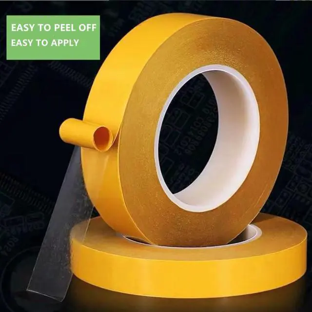 Alt view image 3 of 7 - Ultra-Thin Clear Double Sided Tape Heavy Duty 2 Inch x 82 Feet Strong Clear Two Sided Mounting Tape for LCD Screen Repair, LED, Crafts, Posters, Scrapbook, Woodworking, Carpet, Clothes, Residue Free