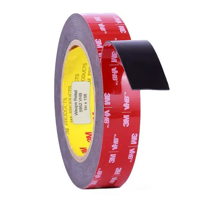 Alt view image 3 of 4 - 5952 VHB Tape: 2.5cm . x 15 ft. (Black)
