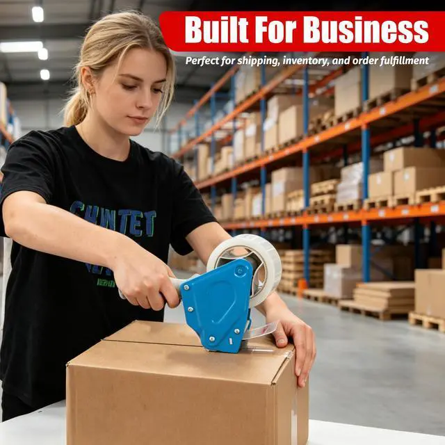 Alt view image 7 of 7 - Clear Packing Tape, 1.88" x 65 Yards, 2.7 Mil, 6 Rolls Clear