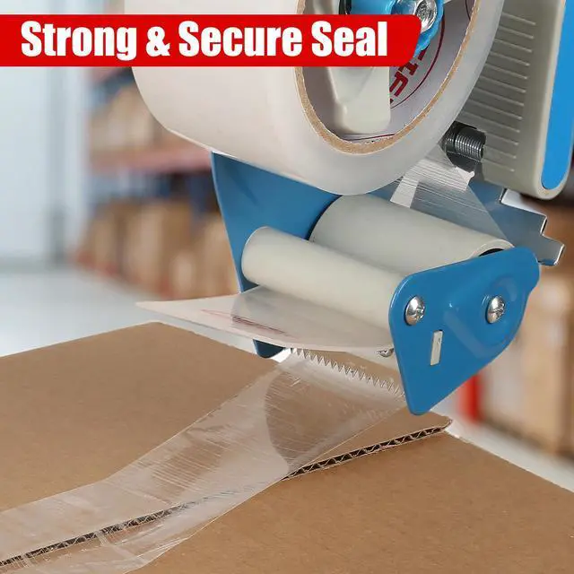 Alt view image 5 of 7 - Clear Packing Tape, 1.88" x 65 Yards, 2.7 Mil, 6 Rolls Clear