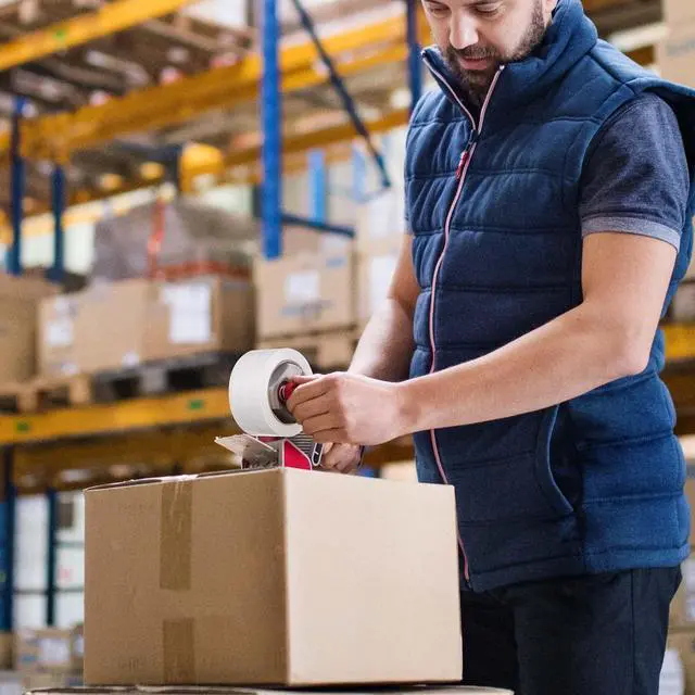 Alt view image 7 of 7 - Clear Packing Tape (6 Rolls), Heavy Duty Packaging Tape for Shipping Packaging Moving Sealing, 2.7mil Thick, 1.88 inches Wide, 60 Yards Per Roll, 360 Total Yards