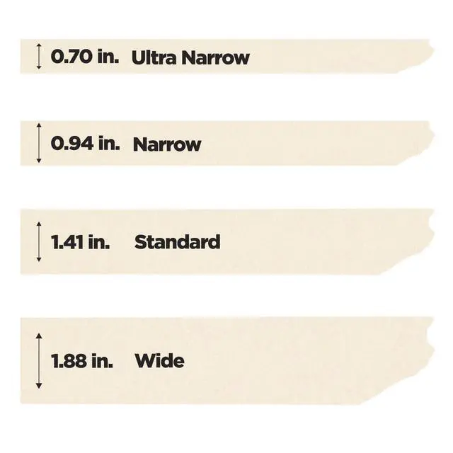 Alt view image 7 of 7 - Painter's Tape Contractor Grade Masking Tape, 3 Rolls, 1.88 in x 60.1 yd, Holds to Surfaces For Up to 3 days, Removes Easily Without Leaving Sticky Residue, Interior & Exterior Use (2020-48EP3)