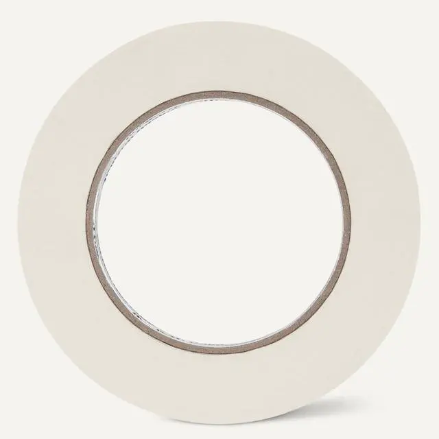 Alt view image 4 of 5 - Masking Tape, Hand-Tearable Painters Tape, Rubber Adhesive, 0.94 Inch x 60 Yard, Beige, 6 Rolls