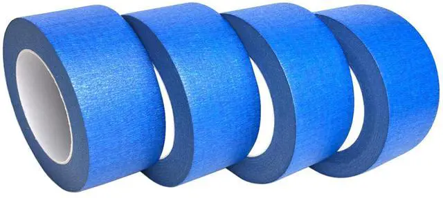 Main image of Painters Tape 2 Inch Wide, 4 Rolls Blue Masking Tape, 2 Inches x 55 Yards x 4 Rolls, 220 Yards in Total