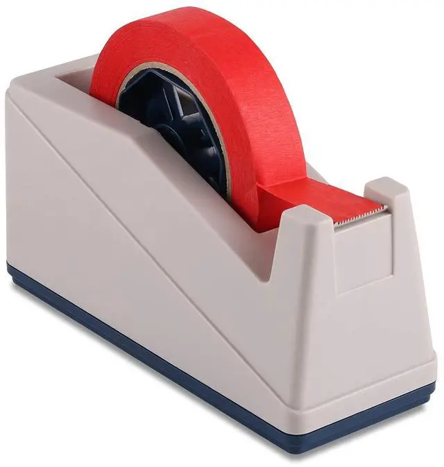 Main image of Desktop Tape Dispenser Holder with Large 3 inch Core for Masking/Heat Transfer Sublimation/Painters and Freezer/Kitchen Tape,0128GY
