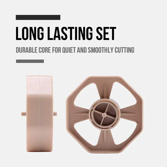 Alt view image 7 of 7 - Desktop Tape Dispenser Holder with Large 3 Inch Core for Masking, Heat Transfer, Painters, Freezer, Kitchen Tape
