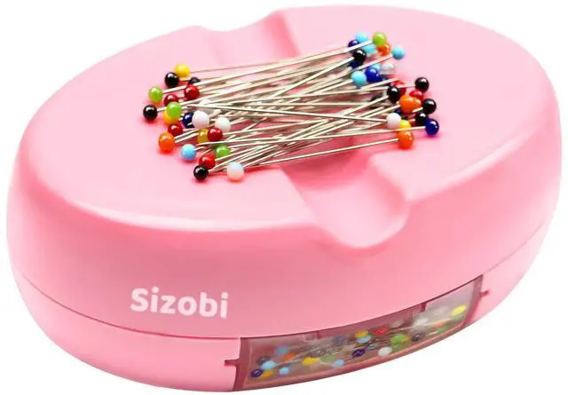Main image of Magnetic Pin Holder Cushions with 100 Pcs Ball Head Straight Pins