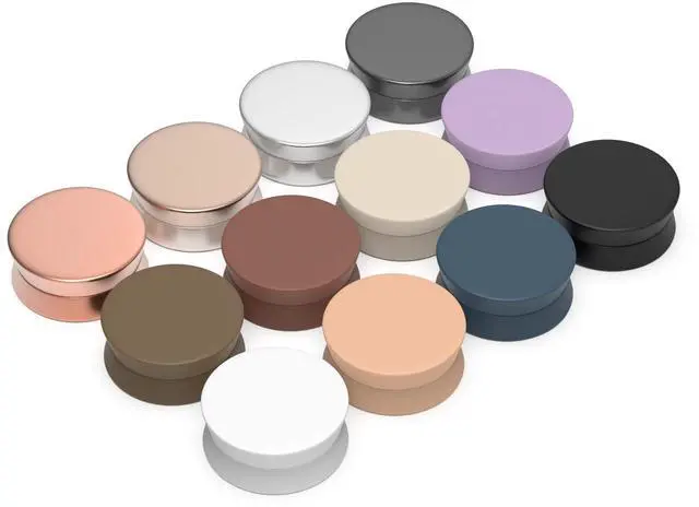 Main image of 12 Pairs Strong Hijab Magnets, Thin Pinless Magnetic Hijab Pins for Scarf, Shirt, Veil, Dress No-Snag Matte, Multi-Use for Women