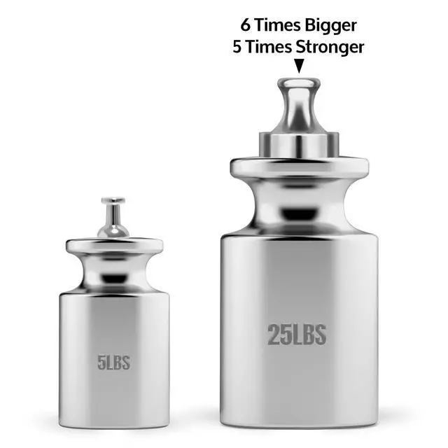 Alt view image 7 of 7 - Heavy Duty Magnetic Push Pins - Refrigerator & Whiteboard Magnets, Pack of 4