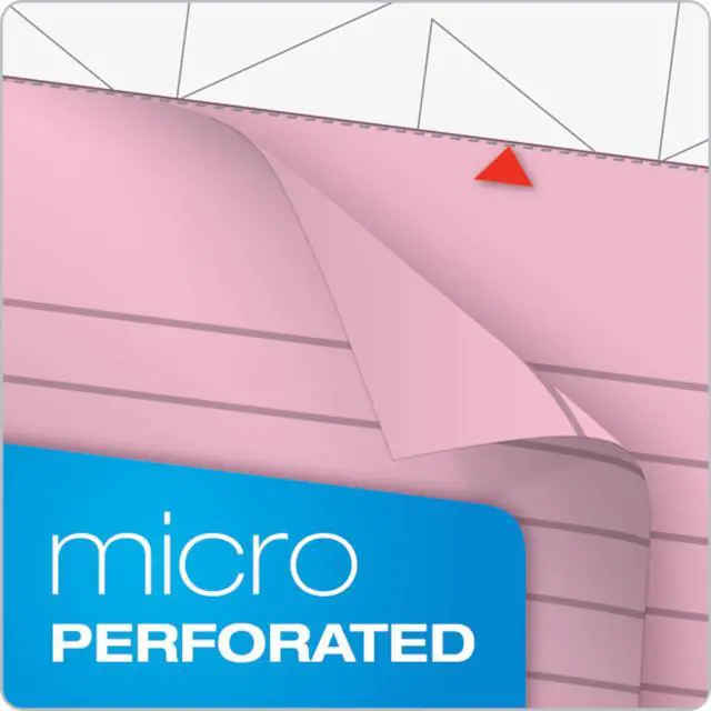 Alt view image 6 of 7 - 5 x 8 Legal Pads, 6 Pack, Prism Brand, 2 Pink/2 Blue/2 Purple, Narrow Ruled, 50 Sheets Per Writing Pad, Made in USA (63016)