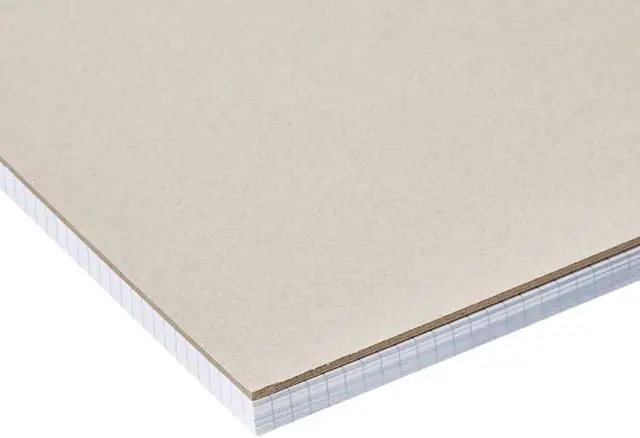 Alt view image 3 of 6 - Quad-Ruled Graph Paper Pad with Sturdy Back, Perforated, 8.5" x 11.75", White, 100 Sheets/Pad, 2-Pack