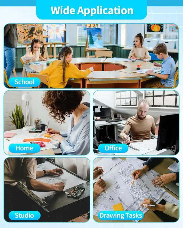 Alt view image 7 of 7 - 2 Pcs 12 Inch Flexible Ruler, Bendable Plastic Ruler, Gradient-Colored Flexible Rulers with Centimeters and Inches for Students, School, Classroom and Office Use