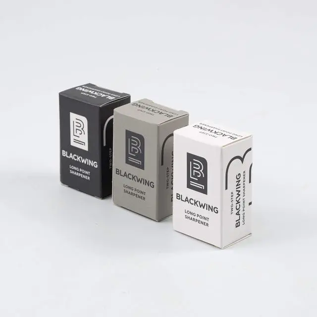 Alt view image 3 of 6 - Two-Step Long Point Pencil Sharpener, German Steel, Grey