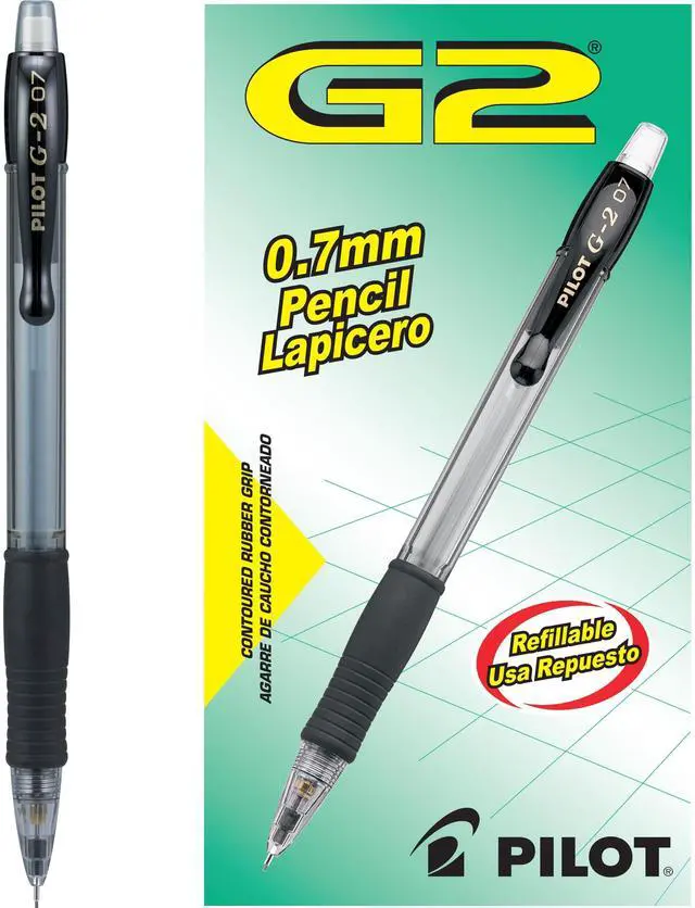 Main image of G2 0.7 Mechanical, Black Accents, Mechanical Pencils Bulk Pack of 12