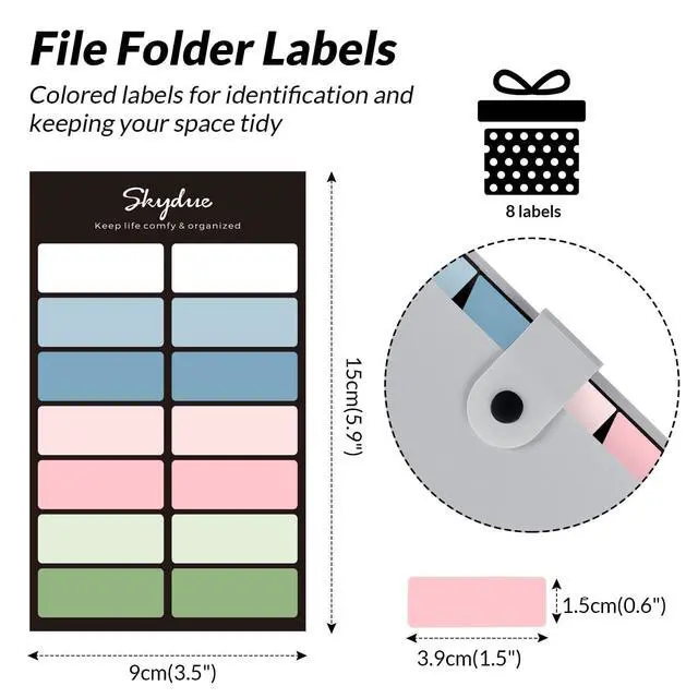 Alt view image 4 of 7 - Accordion File Organizer, 8 Pockets Expanding File Folders, Portable Document Paper Organizer, Home College School Office Supplies, Letter Size Gray
